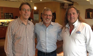 Sound Lounge founders Tom Jucarone, Peter Holcomb and Marshall Grupp.