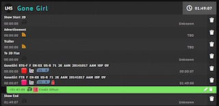 A screenshot of AAM's Screenwriter software.