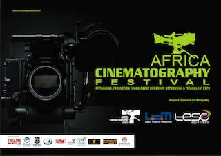 The Africa Cinematography Festival will take place in Lagos, Nigeria in the second week of November.