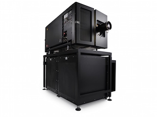 Barco DP4K-40LHC RGB Flagship, 6P 3D single chassis, integrated high contrast projector,