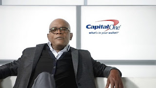 Samuel L. Jackson in Capital One's Keep it Simple campaign.