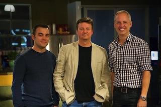 From left to right, Jason Fotter, David Altenau, Tim Jacobsen