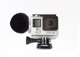 The Sennheiser action camera microphone for GoPro.