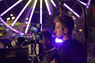 DP Colin Noel shooting Bronze Radio's Only Temporary.