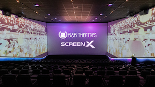 CJ 4DPlex and B&B Theatres, the fifth largest theatre chain in America, announced today two new premium auditorium openings at the new Red Oak 12 multiplex in Red Oak, Texas. They include the largest 270-degree panoramic ScreenX auditorium in North America and the region’s first effects-enhancing 4DX auditorium. 