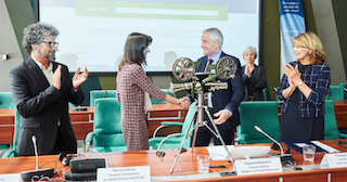 Lumiere VOD was launched this week at the Council of Europe.