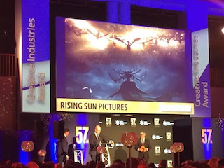 World-leading visual effects company, Rising Sun Pictures won the Creative Industries award at the 57th Australian 2019 Export Awards.