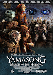 Dark Dunes Productions and Taormina Films have partnered with filmmaker Sam Koji Hale to help realize Yamasong: March of the Hollows, a fantastical puppet vision, with a screenplay by novelist Ekaterina Sedia.