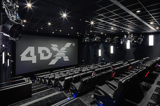 CJ 4DPlex announced today that it has equipped the Hollywood Megaplex Gasometer with 4DX immersive seating, making it the first Austrian cinema with the technology.
