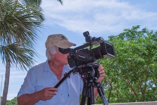 Director of photography Charles “Chuck” Schultz.