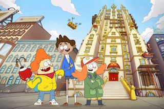The animated series Welcome to the Wayne recently debuted on Nickelodeon, becoming the network’s first original series to move from digital to broadcast.