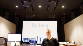 Factory sound engineer Ben Firth.