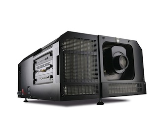 Barco DP2K-10S digital cinema projector.