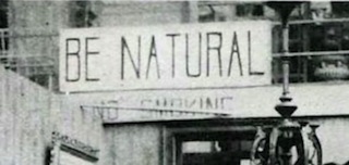 The film's title comes from the advice that Alice gave actors: Be Natural. A sign outside the Solax studio.