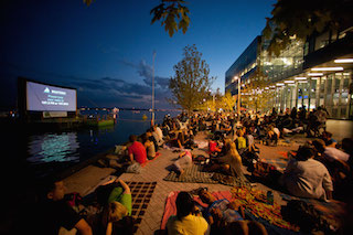 Four Christie digital cinema projectors will transform Toronto’s Sugar Beach into an outdoor movie theater from August 18-20 at PortsToronto’s sixth annual Sail-in Cinema.