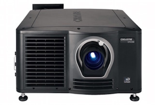 The Christie CP2308 lamp-based projector.