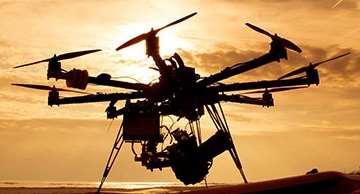 Professional filmmakers are working with government agencies to regulate the use of drones in movie production.