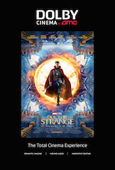 The movie screened that evening was Dr. Strange.