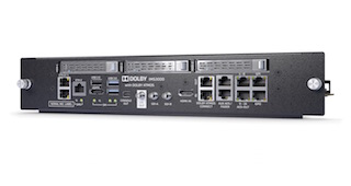 The new Dolby Integrated Media Server IMS3000 combines Dolby audio and image processing in one unit.