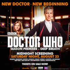 The Doctor Who series has been one of the big success stories in event cinema to date.