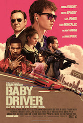 The Big Screen program will screen Baby Driver, from director Edgar Wright.