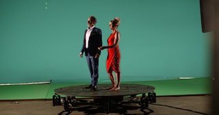 Featured actors in a studio in South Africa.