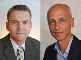 Lutz Schmidt and Harald Bergbauer are the co-managers of Kinoton Digital Solutions.