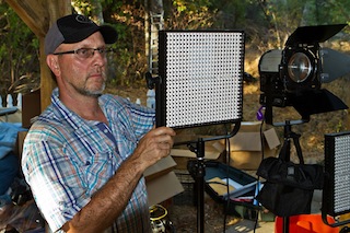 DP Steve Roman lit the indie horror film The Girl with Litepanels LEDs.