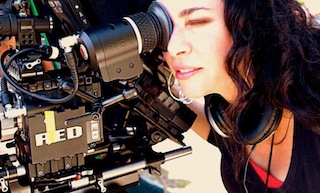 Director Jennifer B. White checks a shot for Mary Loss of Soul.