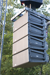 Meyer Sound Leopard linear sound reinforcement system