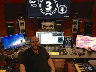 Scott Gershin in his studio.