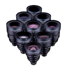 Panavision introduces Primo V lenses for digital cinema cameras.