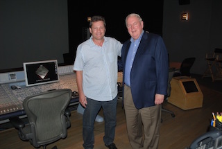 Post Haste Digital owner and president Allan Falk (left) and Rick Larson, CEO and president of Larson Studios.
