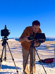 Michael Meredith with a Canon EOS C300 and 24-105 Canon lens.