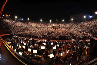 Several Rising Alternative programs originate from the Arena Di Verona in Italy.