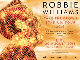 Robbie Williams Take the Crown Stadium Tour