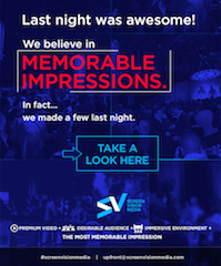 The Screenvision Media Upfront featured interactive participation before, during and after the event itself.