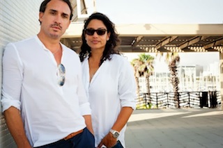 Simon P. Whittard, Marie Soto of Seasun Productions, which has opened an LA office.