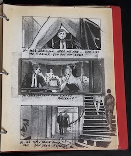 Harold Michelson created the storyboards for The Graduate.