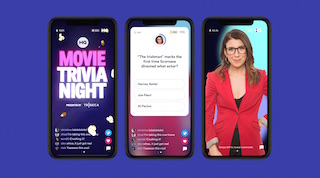 Last night the popular app HQ Trivia unveiled HQ Movie Trivia Night, a game show for passionate film buffs and families bringing you questions on your favorite motion pictures. Presented by Tribeca in partnership with National CineMedia HQ Movie Trivia night will air live every Wednesday at 9:00 p.m. EDT. Players compete for a $5,000 prize.