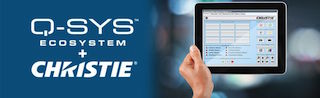 QSC has announced a Q-SYS plugin that allows users to discover and control Christie Series 2 digital cinema projectors within the QSC Ecosystem. 
