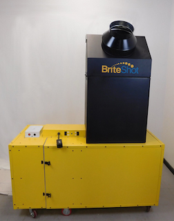 The BriteShot AirAffair air filtration system.