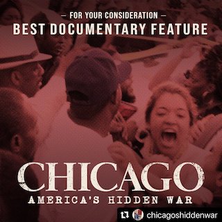 CineLife Entertainment, a division of Spotlight Cinema Networks, today announced that it is releasing Chicago: America’s Hidden War to theatres across the U.S. May 12 through June 15. The revealing documentary dives into Chicago’s street violence and its effect on the community, presenting viewers with a path towards change.