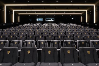 The newly refurbished Princess Anne Theatre, located on the 2nd floor of the building, featuring 227 seats, which is now one of the most technologically advanced screening facilities in the world, featuring Dolby Vision projectors and Dolby Atmos sound. Photo credit: BAFTA/Rory Mulvey