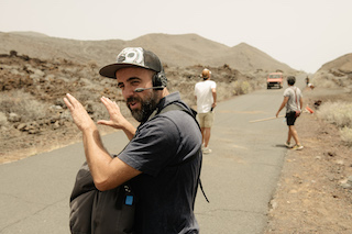 Cinematographer Jose Luis Bernall. Photo by Jaime Olmedo.