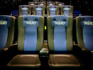 MediaMation recently installed a 60-seat MX4D Motion EFX Theatre in Perpignan, France to add a new experience to Cinemovida's facilities.