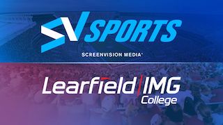 Screenvision Sports, a division of Screenvision Media, has announced a multi-year agreement to work with Learfield IMG College to introduce first-of its-kind in-stadium content and enable SV Sports to serve as an in-venue media partner for more than 100 schools.