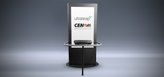 The touchless kiosks from CEN, the digital out of home movie theatre network, will run standard display advertising and touchless interactive content harmoniously.