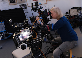 For this film all the interviews were shot with two cameras, the Canon C300 mark ii with Canon cinema primes. 