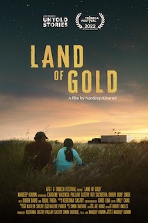 The Cherokee Nation and its film office are celebrating the world premiere of Land of Gold, the 2021 winner of AT&T Presents: Untold Stories, and the first production of its kind to be filmed at the tribe’s studios and virtual soundstage located in Owasso. The film, directed by award-winning filmmaker Nardeep Khurmi, debuted at the Tribeca Festival in New York City this month.